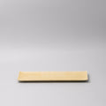 Premium 33x10cm Honey Glaze Rectangular Ceramic Sashimi Plate Dishwasher Microwave Safe