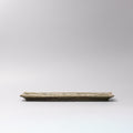 Rectangular Sage Glaze Ceramic Serving Plate 33x10cm Green Japanese Tableware
