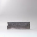 Premium 33x11cm Matte Black Glaze Rectangular Ceramic Plate
