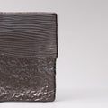 Premium 32cm Matte Black Glaze Rectangular Ceramic Platter Japanese Tableware