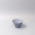 Premium Fluted Bowl – Blue Fade Glaze 13cm