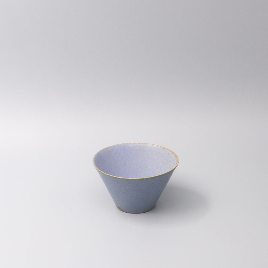 Premium Fluted Bowl – Blue Fade Glaze 13cm