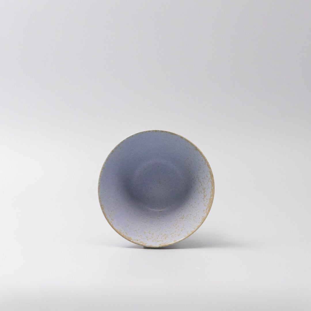Premium Fluted Bowl – Blue Fade Glaze 13cm