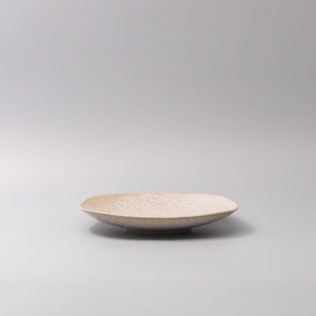 Premium 20cm White Fade Glaze Ceramic Side Plate Dishwasher Microwave Safe