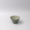 Premium Fluted Bowl – Green Fade Glaze 13cm