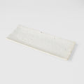 Premium 29cm Shell White Glaze Ceramic Sashimi Plate Dishwasher Microwave Safe