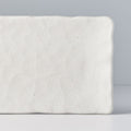 Premium 29cm Shell White Glaze Ceramic Sashimi Plate Dishwasher Microwave Safe