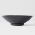 Premium Ramen Bowl – Black Wave Glaze 24.5cm, 900ml