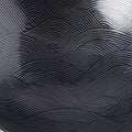 Premium Ramen Bowl – Black Wave Glaze 24.5cm, 900ml