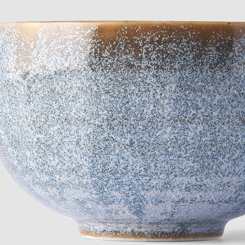 Premium Ceramic Bowl – Steel Grey Glaze 10.5cm, 300ml