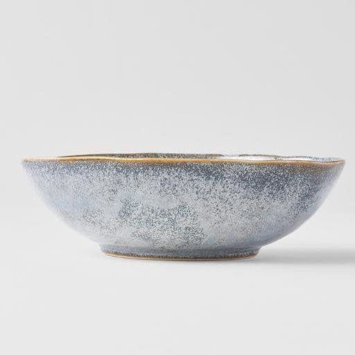 Bowl Oval 16cm Steel Grey Glaze - SuperSaverAU - view 3