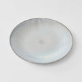 Premium 28cm Steel Grey Glaze Ceramic Dinner Plate Dishwasher Microwave Safe