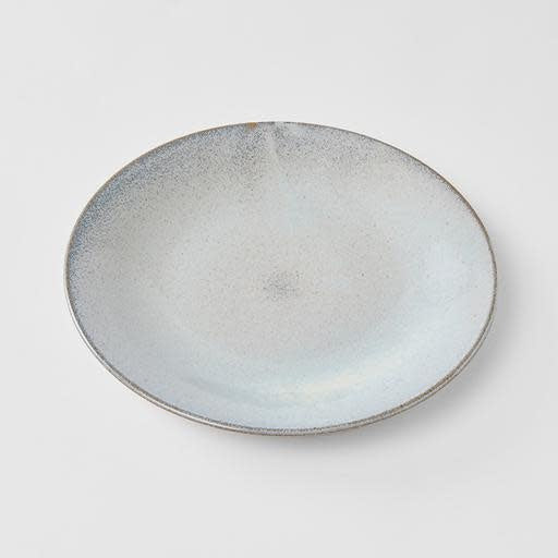 Premium 28cm Steel Grey Glaze Ceramic Dinner Plate Dishwasher Microwave Safe