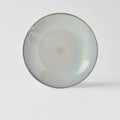 Premium 28cm Steel Grey Glaze Ceramic Dinner Plate Dishwasher Microwave Safe