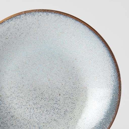 Premium Steel Grey Glaze Tapas Plate 17cm Dishwasher Microwave Safe