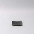 Premium 10cm Mamezara Black Contour Glaze Ceramic Sauce Dish Dishwasher Microwave Safe