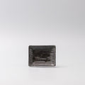 Premium 10cm Mamezara Black Contour Glaze Ceramic Sauce Dish Dishwasher Microwave Safe