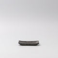 Premium 10cm Mamezara Black Contour Glaze Ceramic Sauce Dish Dishwasher Microwave Safe