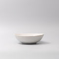 Premium 20cm Parchment White Glaze Oval Ceramic Bowl 600ml