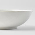 Premium Oval Bowl – White Parchment Glaze 16cm, 300ml