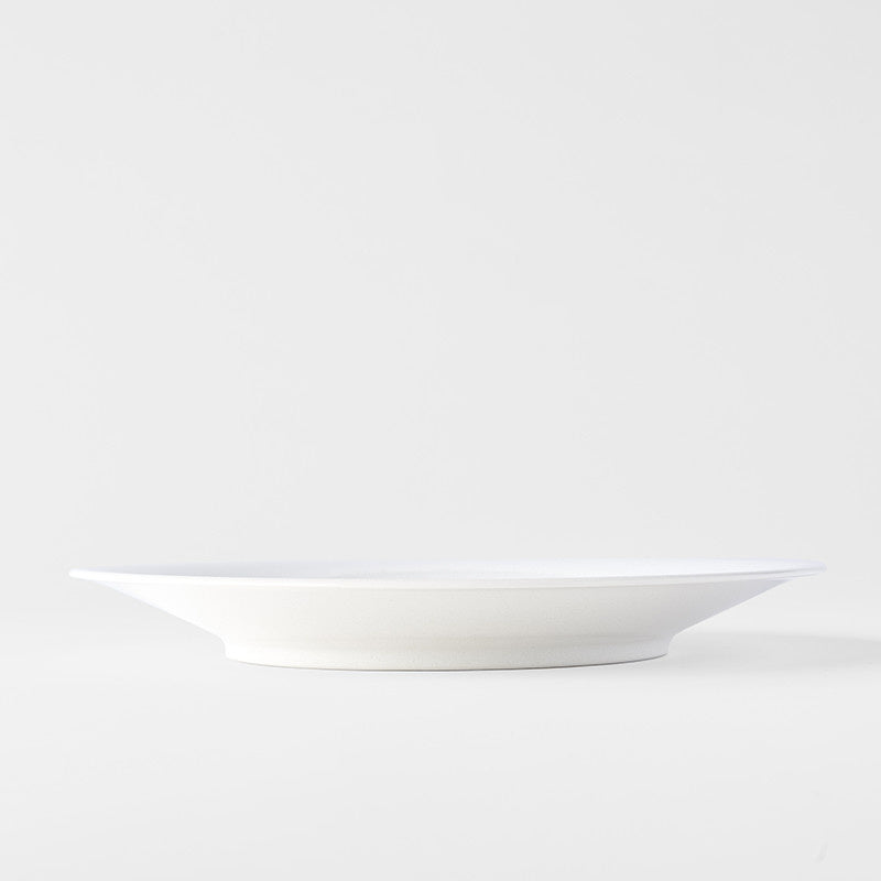 Premium Dinner Plate – White Parchment Glaze 28.5cm