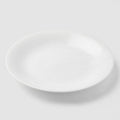 Premium 21cm Parchment White Glaze Ceramic Side Plate Dishwasher Microwave Safe