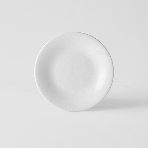 Premium Tapas Plate – White Parchment Glaze 17cm