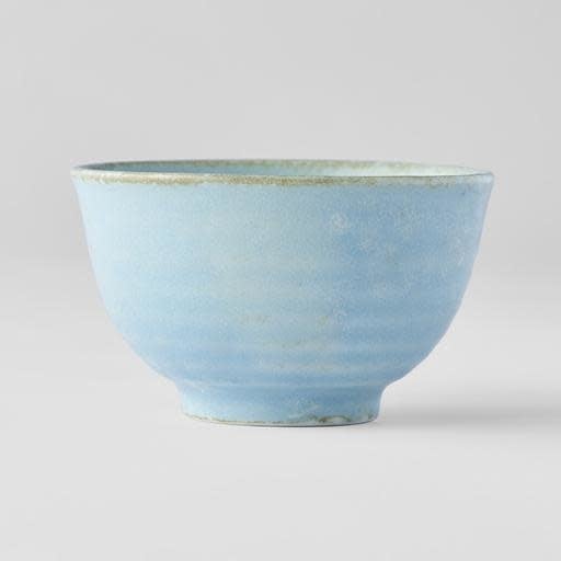 Premium 120ml Soda Blue Glaze Ceramic Tea Cup Dishwasher Microwave Safe