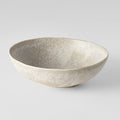 Premium Oval Bowl – Beige White Fade Glaze 16.5 x 15cm, 300ml