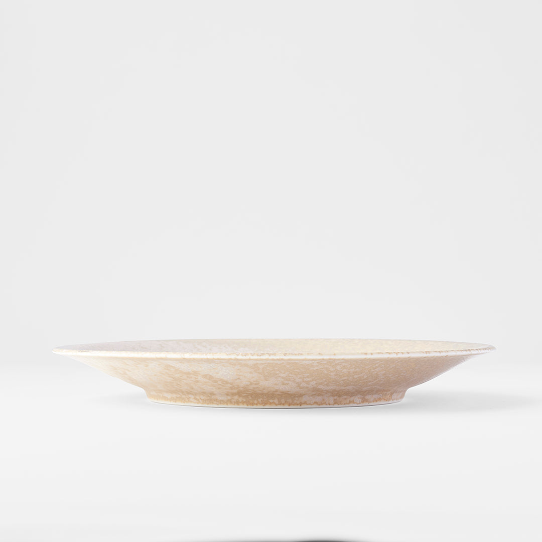 Premium 21cm White Fade Glaze Ceramic Side Plate Dishwasher Microwave Safe