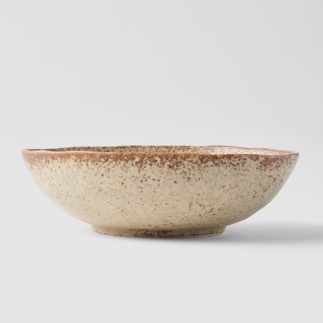 Bowl Oval 16cm Sand Fade Glaze - SuperSaverAU - view 3