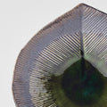 Premium Shallow Leaf Shape Bowl – Midori Ridge Glaze 25.5 x 23cm