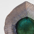 Premium Leaf Shape Plate – Midori Green Glaze 16cm