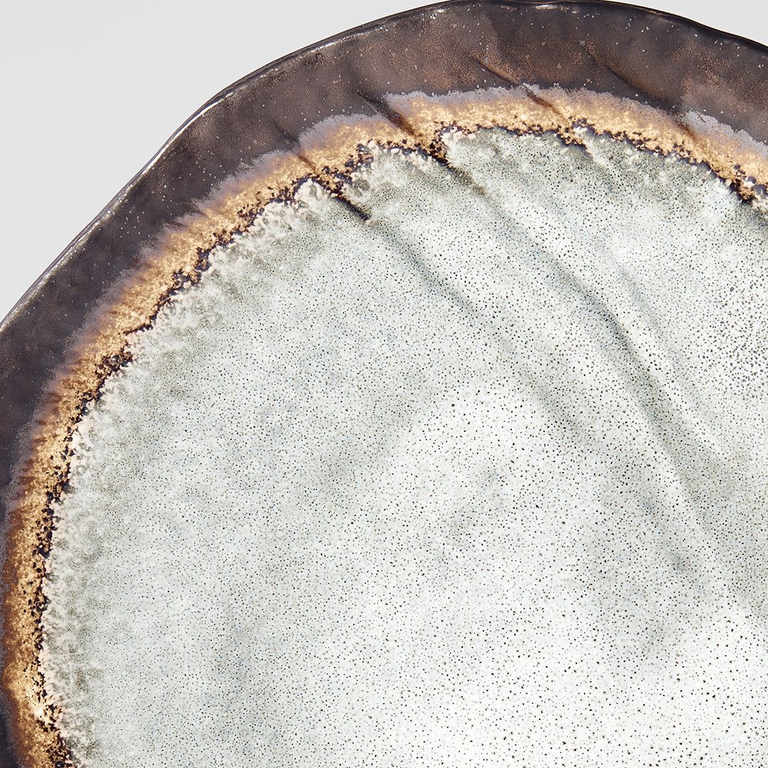 Dinner Plate Organic 27cm Akane Grey Glaze - SuperSaverAU - view 3