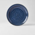 Premium 25cm Midnight Blue Glaze Ceramic Dinner Plate Dishwasher Microwave Safe