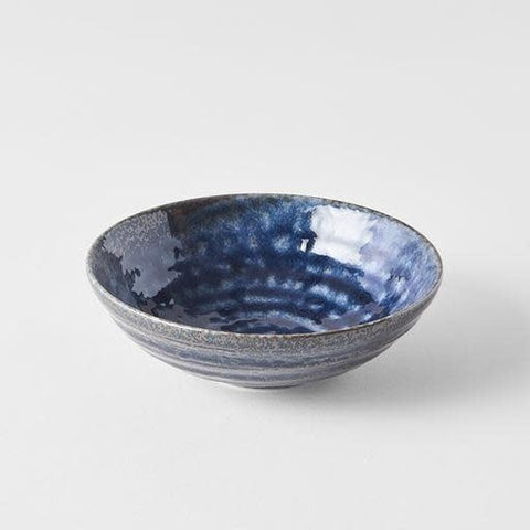 Premium 13.5cm Midnight Blue Glaze Ceramic Tapas Bowl 250ml Dishwasher Microwave Safe