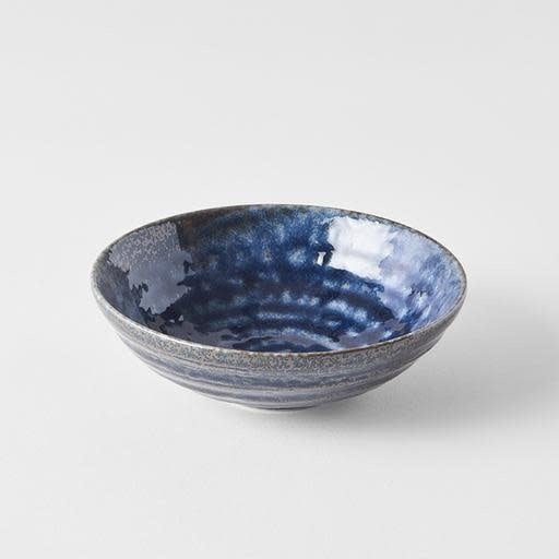 Premium 13.5cm Midnight Blue Glaze Ceramic Tapas Bowl 250ml Dishwasher Microwave Safe