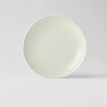 Dinner Plate Organic Shape 23cm Kanso Soft White Glaze - SuperSaverAU - view 4