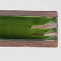 Premium 52cm Earth Bright Green Glaze Rectangular Ceramic Serving Platter