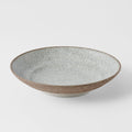 Pasta Bowl Flat 23cm Crazed Grey Glaze - SuperSaverAU - view 1