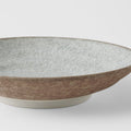 Pasta Bowl Flat 23cm Crazed Grey Glaze - SuperSaverAU - view 3