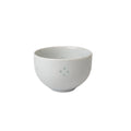 Premium Fine White Crosshatch Ceramic Tea Cup 130ml Dishwasher Microwave Safe