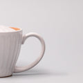 Premium 480ml Speckled White Ridge Glaze Ceramic Teapot Japanese Tea Pot