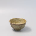 Premium Ceramic Udon Bowl – Beige Artichoke Glaze 17cm