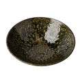 Sage Glaze 19cm V Shaped Ceramic Bowl 365ml Dishwasher Microwave Safe