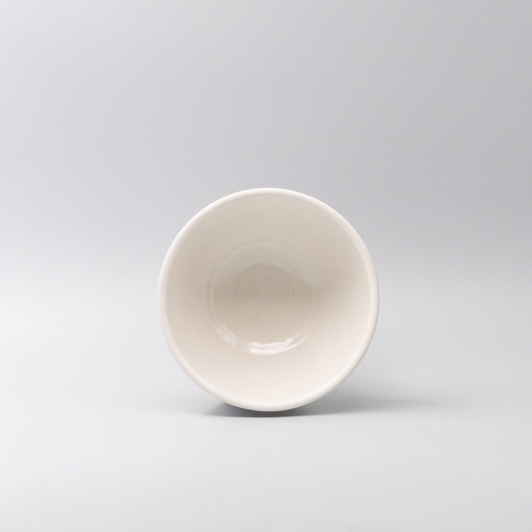 Premium Ceramic Bowl – White Tonal Ivory Glaze 17cm, 800ml