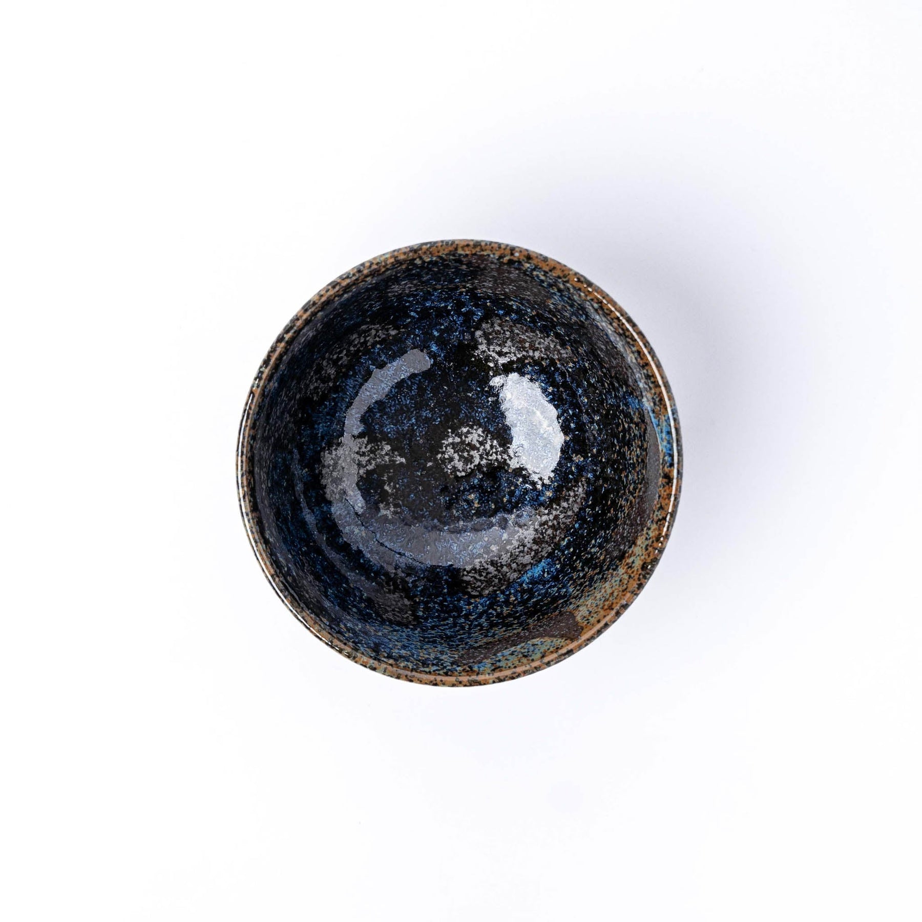 Premium Bowl – Dark Blue Galaxy Glaze 13.8cm