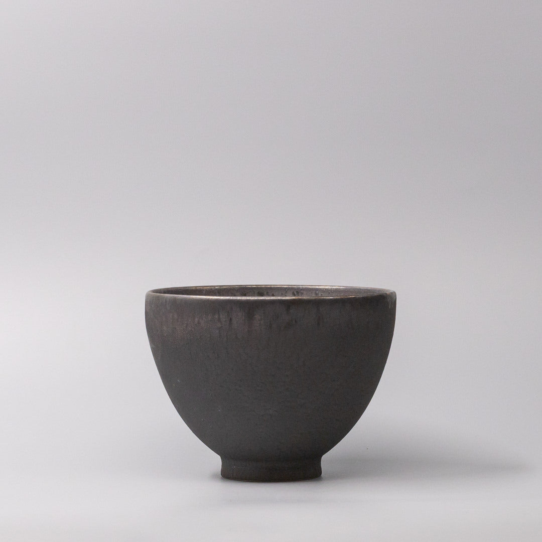 Premium Deep Bowl – Light Brown Modern Metallic Design 19cm