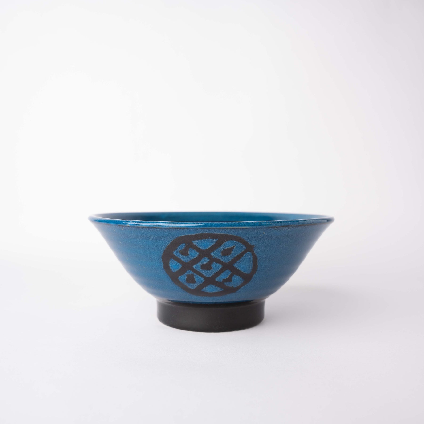 Premium Blue Mon Udon Bowl for Noodles & Soup - 20cm