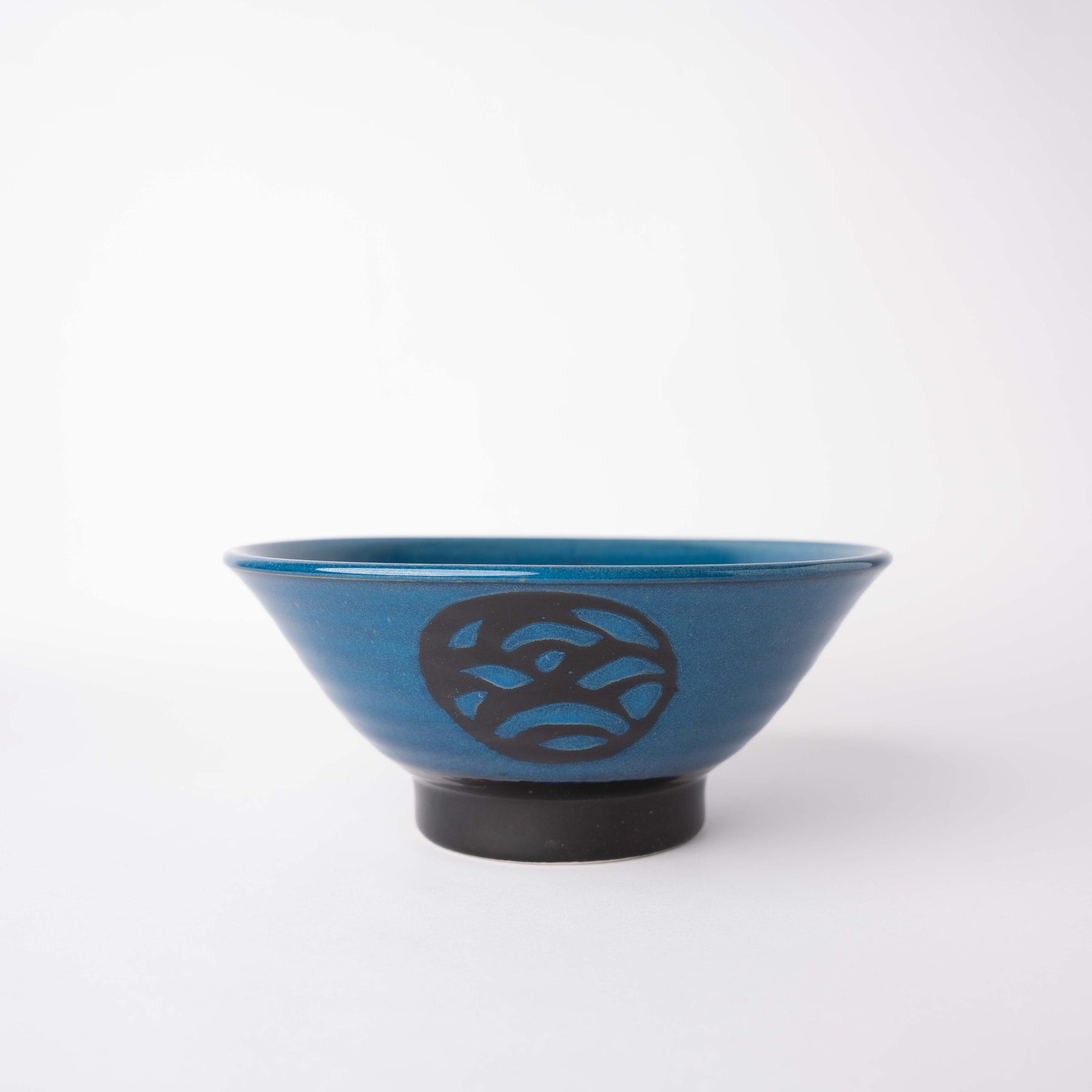 Premium Blue Mon Udon Bowl for Noodles & Soup - 20cm